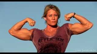 Lisa Giesbrecht Massive Female Bodybuilder with 18 inch biceps [upl. by Asit]