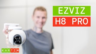 EZVIZ H8 PRO valvekaamera arvustus  valge ja pimeda aja testid [upl. by Suhcnip]