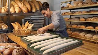 The legendary artisan bread bakery AMAZING Turkish Baker [upl. by Trainer829]