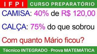 IFPI 🔴 Curso Preparatório 202425 de MATEMÁTICA IFPI Técnico Integrado ao Ensino Médio BoraIF [upl. by Ardnak747]