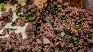 The Tastiest Samosa Minced meat Filling [upl. by Rivera]