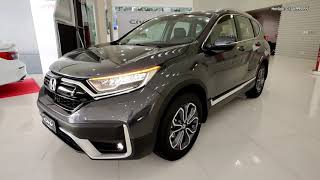 2022 Honda CRV Gray Color  Exterior and Interior Walkaround [upl. by Halika]