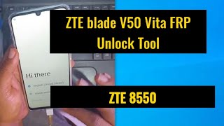 ZTE blade v50 Vita ZTE 8550 FRP Unlock Tool  All ZTE V10 V20 V30 All SPD [upl. by Bryner]