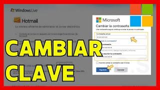 ✅COMO CAMBIAR CONTRASEÑA DE HOTMAIL DESDE EL CELULAR [upl. by Anattar]