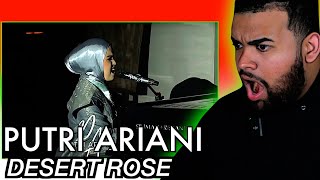 HER VOICE is OFF The CHARTS  PUTRI ARIANI  quotDESERT ROSE Cover REACTION [upl. by Alexa]