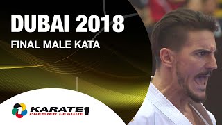 Damian QUINTERO vs Ryo KIYUNA Dubai 2018 Karate 1Premier League  WORLD KARATE FEDERATION [upl. by Atiuqer]