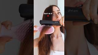 Hair Straightener Hack ✨✨✨✨ shorts hair hairtips [upl. by Zitvaa]