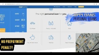 OppLoans Personal Loan No Fico credit check loan up to 4000 by Tommorow The Process amp Review [upl. by Ecneret]