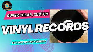 I Made A Custom Vinyl Record Using The Cheapest Service Available [upl. by Namar811]