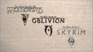 The Elder Scrolls III  V Main Themes  Morrowind Oblivion Skyrim [upl. by Arne]