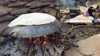 Doğada Miss Gibi Ispanaklı Gözleme Tarifi  Harika Oldu  Odun Ateşinde Yemek  Vlog  Öğlen Yemeği [upl. by Jorin]