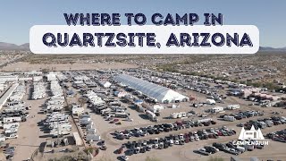 Where to Camp in Quartzsite Arizona [upl. by Ausoj]