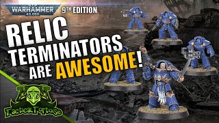 Space Marine Relic Terminators are SWEET  Relic Terminators Tactics amp Review  Datasheet DeepDive [upl. by Weight]