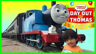 Thomas and Friends DAY OUT WITH THOMAS Train ride for kids [upl. by Laven]