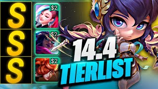 BEST TFT Comps for Patch 144  Teamfight Tactics Guide  Tier List [upl. by Raf]