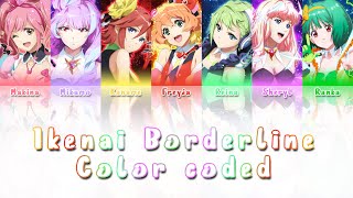 Ikenai Borderline ft Sheryl Nome amp Ranka Lee  Color coded [upl. by Anehsuc815]