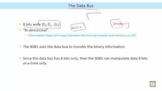 Microprocessor based Systems  C2  L2  Types of Buses [upl. by Freeborn365]