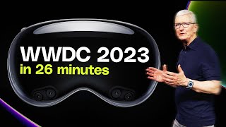 Apple WWDC 2023 keynote in 26 minutes [upl. by Neelyad737]