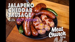 How to Make the Best Sausage Ive ever tasted  Holy Voodoo Jalapeño Cheddar [upl. by Gilberte]