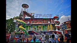 Crazy Space Walktrough Fun House Fairground Paris  XTREMERIDES [upl. by Ivz19]