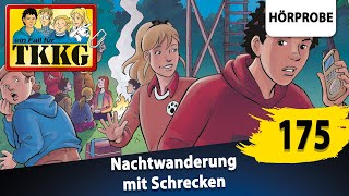 TKKG  Folge 175 Nachtwanderung mit Schrecken  Hörprobe zum Hörspiel [upl. by Neladgam]