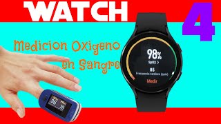 🤢Como medir Oxigeno en sangre el en Galaxy Watch 2 3 y 4 🥶Configuración [upl. by Zubkoff]