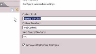 Servlet development using Eclipse and Tomcat [upl. by Nyrmak926]