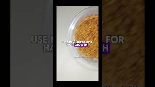 5 DIY Ways to Use Fenugreek for Hair Growth 🌿❤️ fenugreek hairjourney hairgoals hairgrowth [upl. by Sedgewinn]