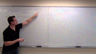 Calculus 2 Lecture 71 Integration By Parts [upl. by Marcelline]