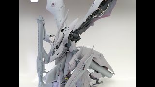 ガンプラ全塗装シリーズ：RE100ナイチンゲール改修＆全塗装vol2 [upl. by Elahcar]