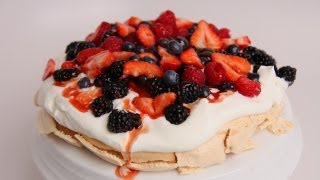 Homemade Pavlova Recipe  Laura Vitale  Laura in the Kitchen Episode 407 [upl. by Folly]