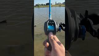 SLOW MOTION Shimano SLX DC🤯 the sound isn’t as satisfying in slow motion 😭 bassfishing fish [upl. by Lew593]