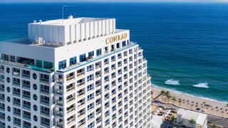 Conrad Fort Lauderdale Beach Best  Hotels In Fort Lauderdale  Video Tour [upl. by Bohi670]