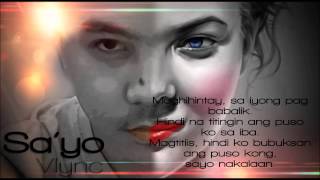 Sayo by VlyncWith Lyrics [upl. by Constancia]