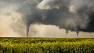 Dodge City Supercell Timelapse  8 Tornadoes in 54 Seconds [upl. by Naegem]