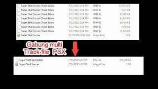 Cara Mudah Menggabungkan File Imagebin PSXPS1 Yang Terpisah Dalam Banyak Track [upl. by Lennox]