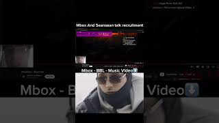 Mbox talks recruiting for squeeze team part one mbox music shorts youtubeshorts trending [upl. by Modern]