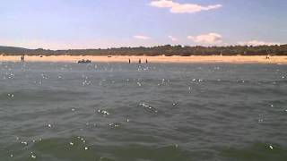 Dinghy fun off Studland Beach [upl. by Matthieu703]