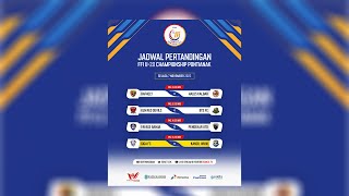 Live Streaming  Pontianak FFI U20 Championship 2023 Day 2 [upl. by Hafital694]