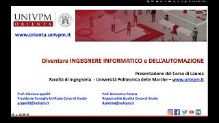 Ingegneria Ingegneria Informatica e dellAutomazione [upl. by Yelrac780]