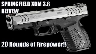 Springfield XDM 38 9mm Full Sized Review [upl. by Odnamla472]