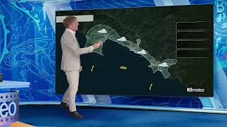 Meteo in Liguria nuvole e poi pioggia sulla regione [upl. by Eelek]