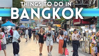 Best Things To Do in Bangkok Thailand 2024 4K [upl. by Hereld964]