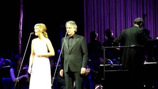 The Prayer  Andrea Bocelli and Delta﻿ Goodrem in Hong Kong2010 [upl. by Gnivre]