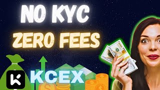 Trade Crypto Without NO KYC and ZERO FESS ✨ KCEX Exchange Tutorial 🚀 [upl. by Yrocej]