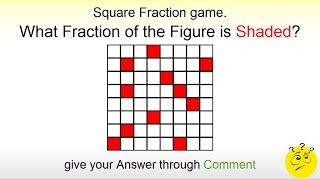 How to Find the Fraction of each shaded figure  Maths Fraction [upl. by Eniron]