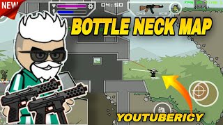 DAY6 Mini Militia Classic Gameplay🔥 Mini Militia Classic TIPS AND TRICKS 2024 😱  BOTTLENECK MAP [upl. by Enaywd]