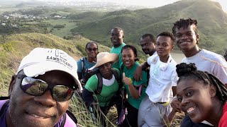 Hiking Rock Peak  Antigua and Barbuda 17 July 2022 [upl. by Ellertal163]