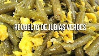 Revuelto de judías verdes [upl. by Kcirdec]