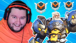 I SPECTATED a Bronze Reinhardt who had HUGE EGO in Overwatch 2 [upl. by Anay779]